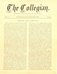 The Collegian, Volume 1, Number 4 by Xavier University (Cincinnati, Ohio)
