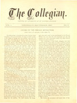 The Collegian, Volume 1, Number 5 by Xavier University (Cincinnati, Ohio)